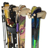 Ski Rack - Vertical Wooden 4 pairs