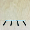 Surfboard Wall Rack VERTICAL (or SUP) - Quad - Aluminium