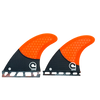 Surfboard Fins M Quad Futures - CARBON BASE