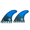 Surfboard Fins M Quad Futures - CARBON BASE
