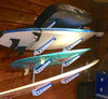 Surfboard Wall Rack - 6 Surfboard Adjustable