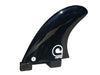 Surfboard Fins Side Bites GL Fibreglass BLACK - Dual Tab
