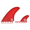 Surfboard Fins MR - Futures Twin 2 + 1 Micro - HEXCORE
