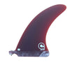 Surfboard Fin Longboard Classic Fibreglass - Coloured 7.5