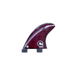 Surfboard Fins Side Bites GL Fibreglass COLOURED HEXCORE + MESH - Dual Tab