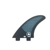 Surfboard Fins CM2 Dual Tab Thruster - CARBON BASE