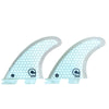 Surfboard Fins L Quad Dual Tab