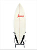 Surfboard Freestanding Rack - Vertical Steel - Centre Fin
