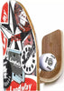 Skateboard Rack Wooden Minimalist