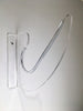 Surfboard Wall Rack TILT - Clear Mount Acrylic