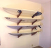 Surfboard Wall Rack - Wooden Quad by Spire