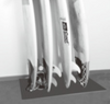 Surfboard Wall Rack Vertical (or SUP) - Rubber Mat