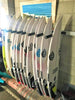 Surfboard Wall Rack VERTICAL (or SUP) - Quad - Steel