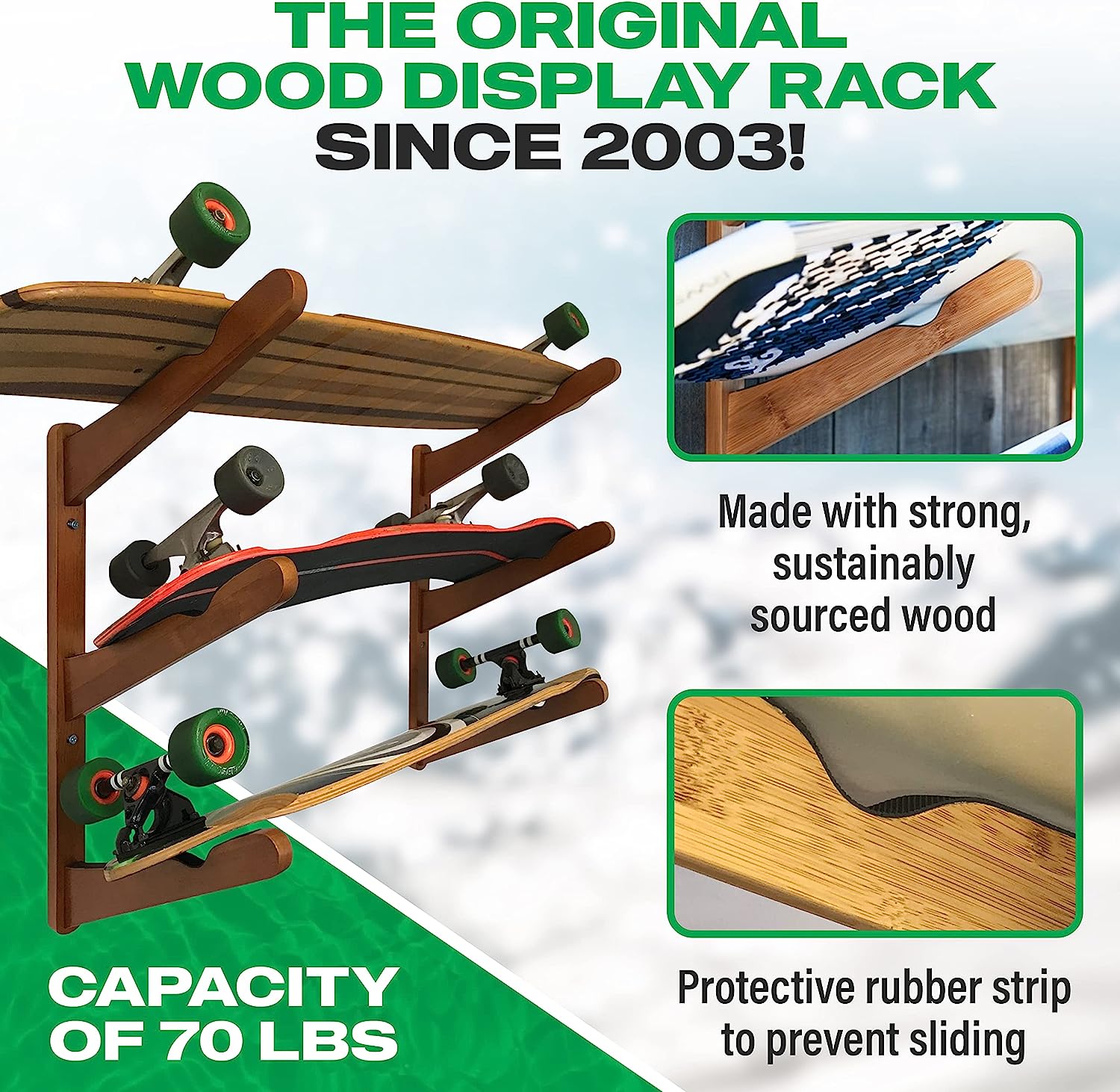 Cor Surf surfboard wall racks nz, longboard storage rack, double triple ...