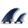 Surfboard Fins MR Twin 2+1 - Dual Tab TWO-TONE
