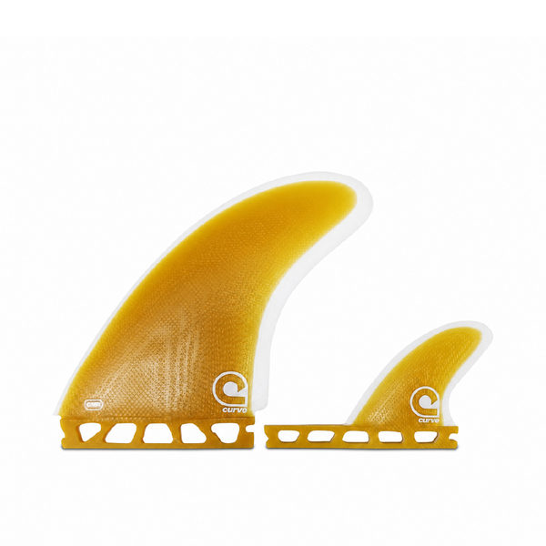 Surfboard Fins MR Twin 2+1 Micro - Single Tab TWO-TONE