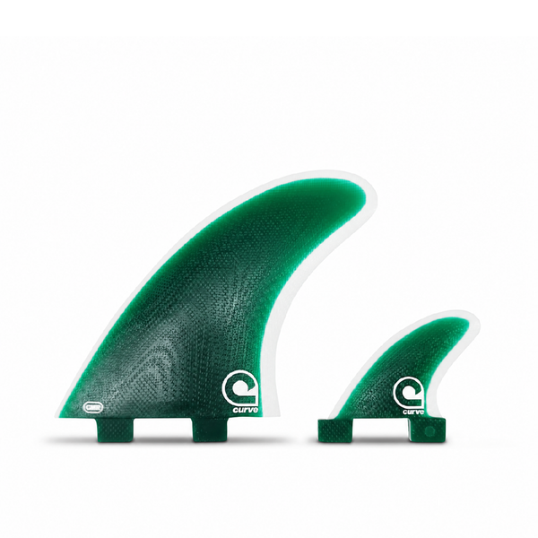 Surfboard Fins MR Twin 2+1 Micro  - Dual Tab TWO-TONE