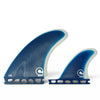 Surfboard Fins MR Twin 2+1 - Single Tab TWO-TONE