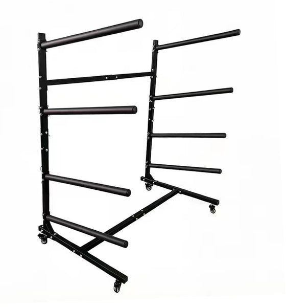 SUP Freestanding Rack - Quad Wheeled Adjustable