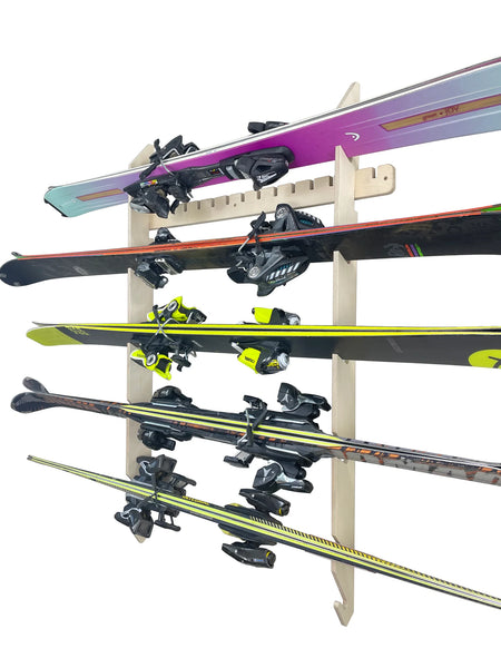 Ski Rack - Horizontal 4 pairs or 5 pairs
