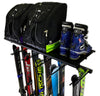 Ski Rack - Vertical 10 pairs + Shelf