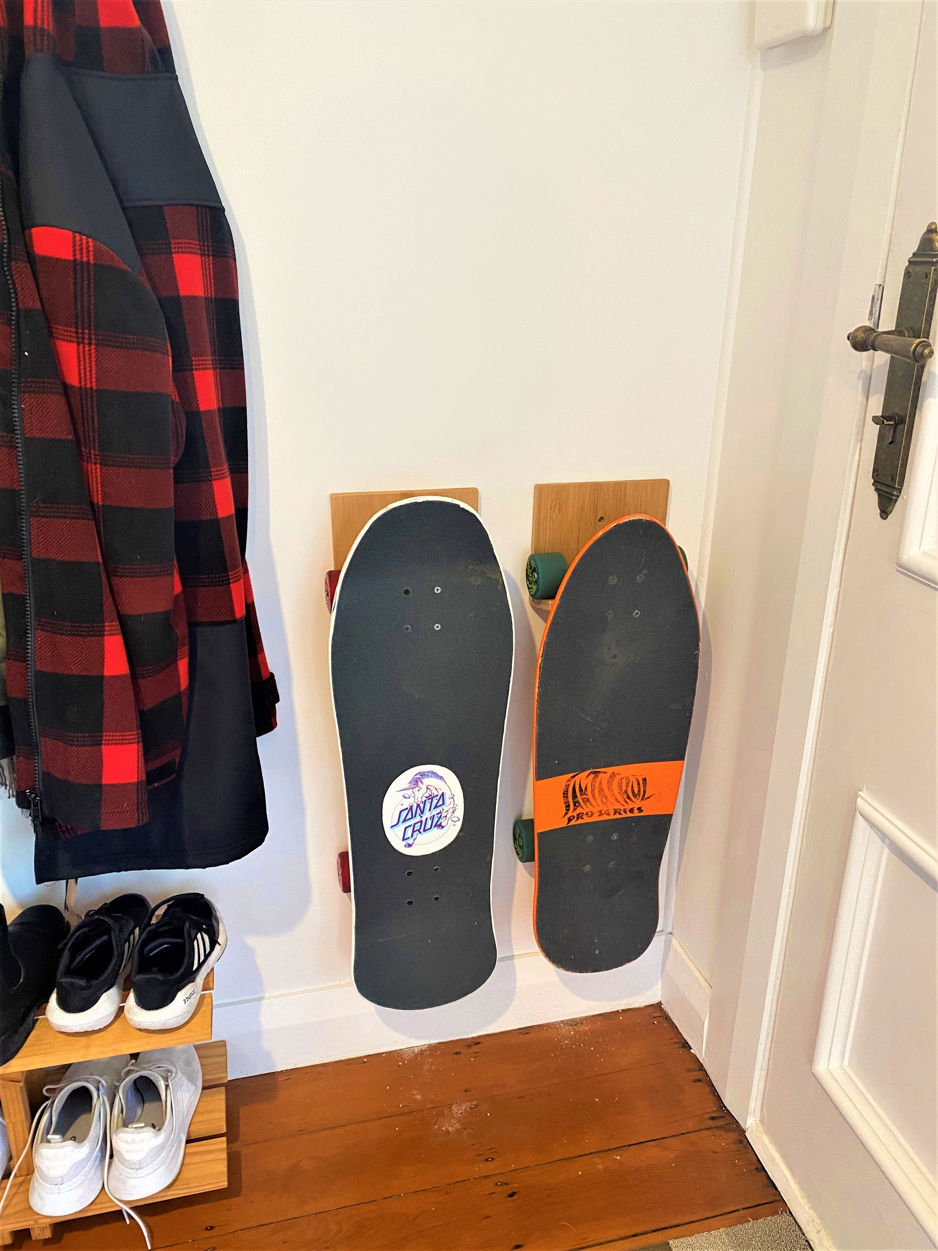 Skateboard Rack NZ skateboard wall rack nz skate rack | Curve Surfboard ...