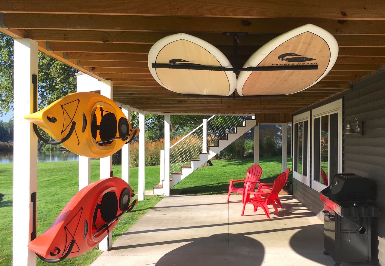 Surfboard SUP Kayak Ceiling Rack all in garage ceiling rack NZ