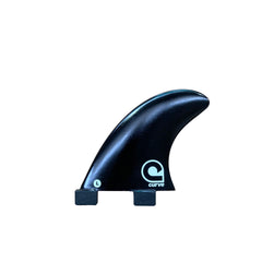 Surfboard Fins Side Bites GL Fibreglass BLACK - Dual Tab
