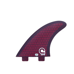 Surfboard Fins CM1 Dual Tab Thruster - CARBON MESH
