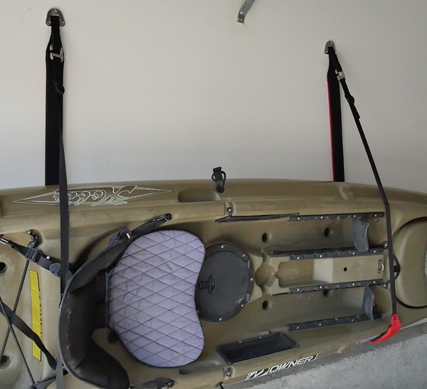 Kayak Rack NZ Kayak Wall Storage Rack SUP Sling Wall Storage | Curve ...