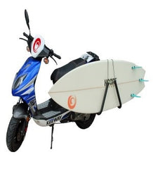 Surfboard Scooter Rack - boards up to 8'