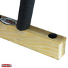 SUP Wall Rack - Double Wooden Rough 'n' Ready