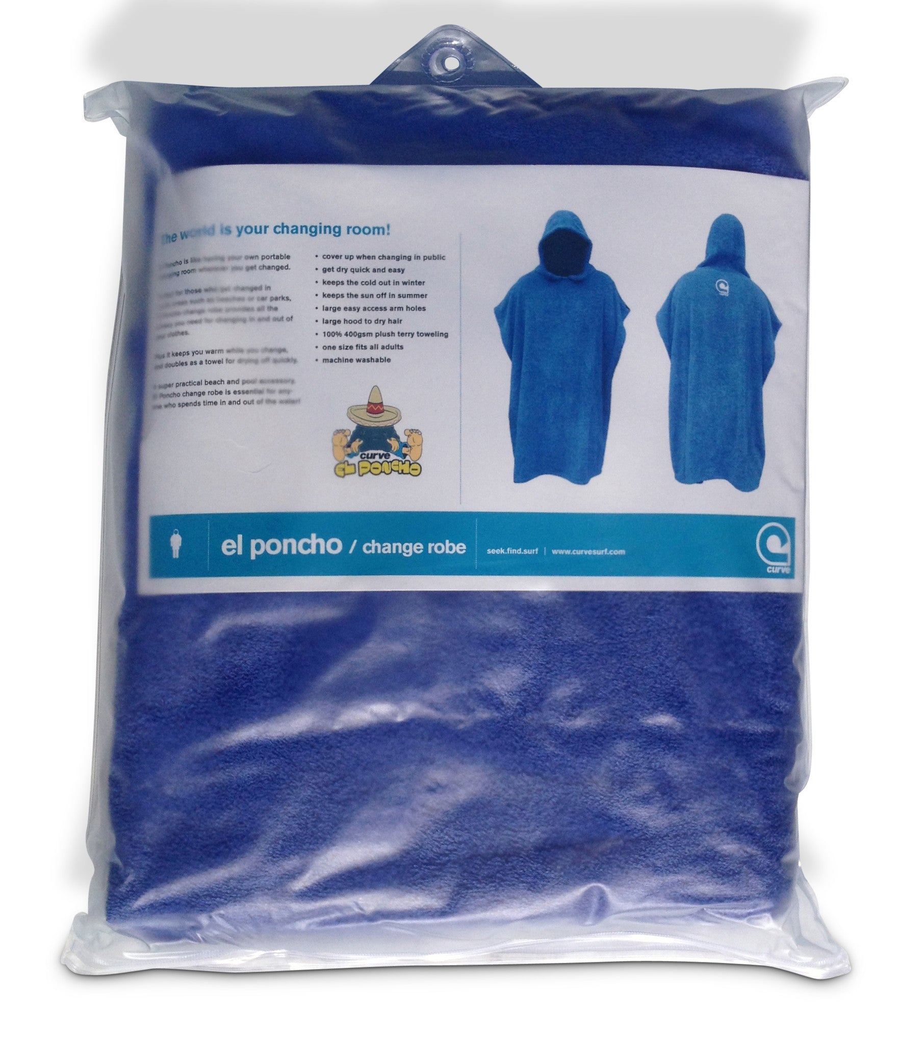 One Zipper Surf Poncho Towel NZ Microfibre Hooded Surf Changing Beach Towel Poncho ...