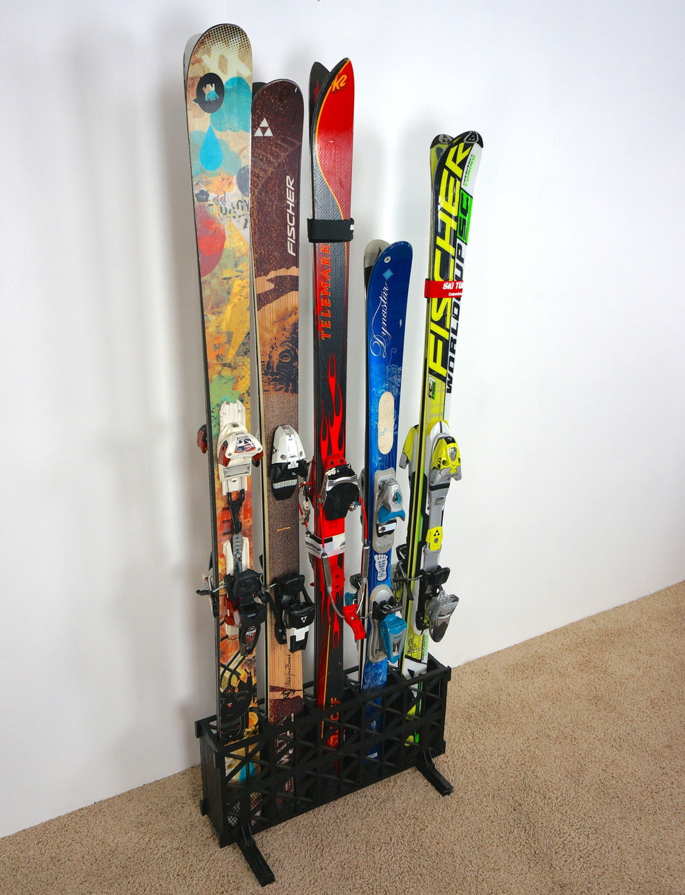 Ski Rack - Freestanding Vertical NZ | Curve Surfboard Accessories - New ...